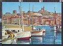 O9797 MARSEILLE MARSIGLIA LE VIUEX PORT LA BASILIQUE NOTRE-DAME DE LA GARDE VG SB